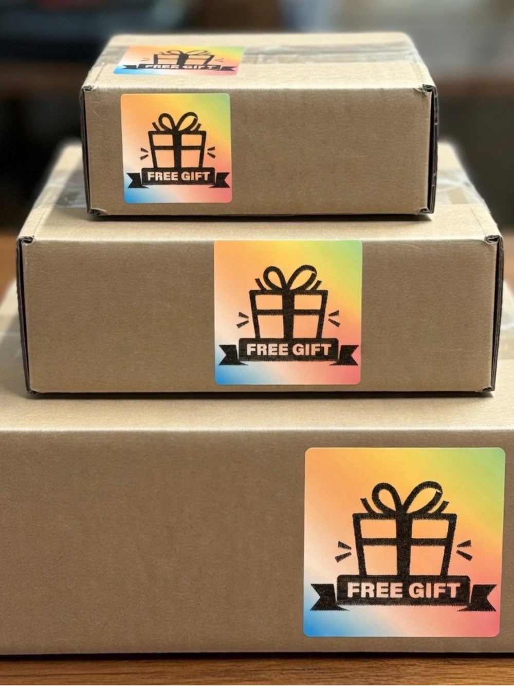 Free Gift Stickers 100ct. - Picture 3 of 6